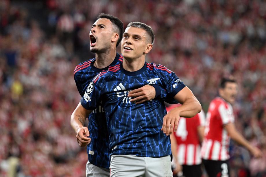 [图]欧冠-马丁内利、特罗萨德破门 阿森纳2-0毕尔巴鄂